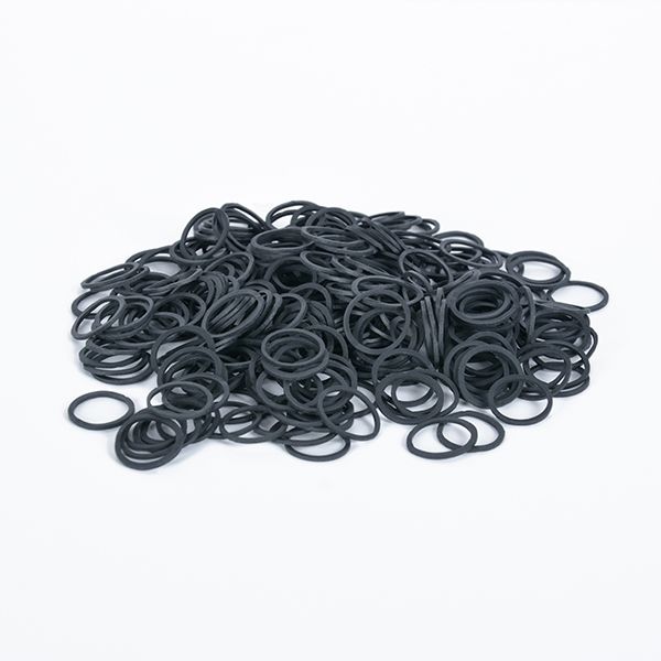 Elastice de Par Negre - Black Hair Bands D30mm 40 Buc - Bifull - HNIcosmetice.ro