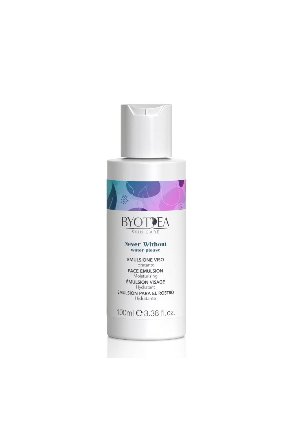 Emulsie Hidratanta pentru Ten Uscat - Never Without Water Please Face Emulsion Moisturising 100ml - Byotea - HNIcosmetice.ro