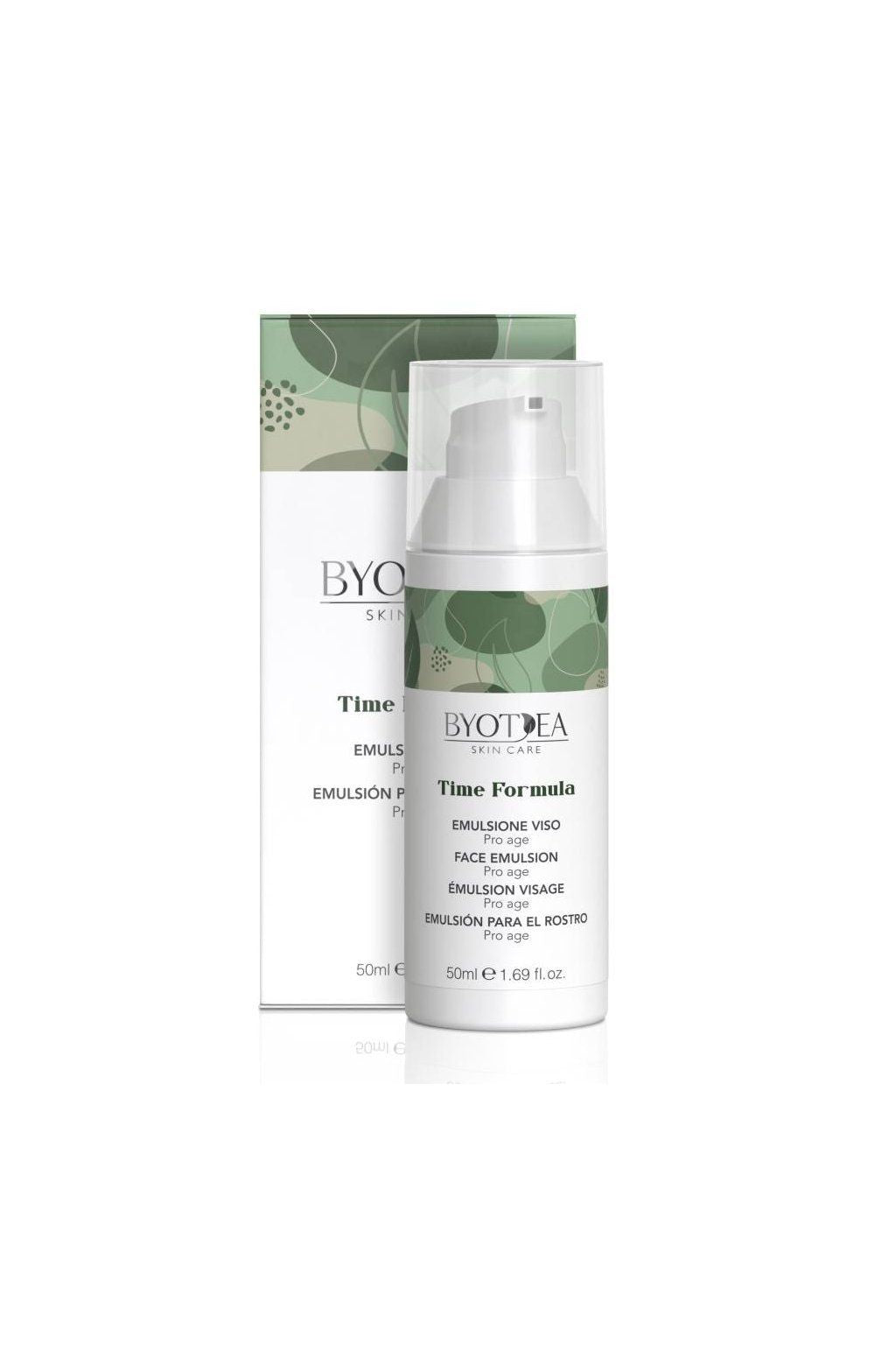 Emulsie pentru Prevenirea Imbatranirii - Time Formula Face Emulsion Pro Age 50ml - Byotea - HNIcosmetice.ro