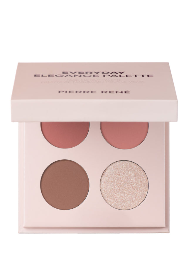 Paleta Fard de Obraz - Everyday Elegance Palette Rose 4x2,5gr - Pierre Rene