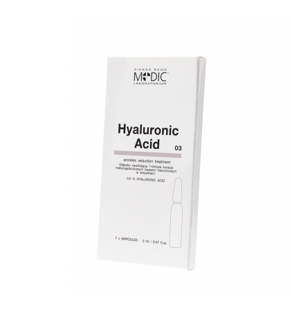 Fiole cu Acid Hialuronic - Hyaluronic Acid - Medic - HNIcosmetice.ro