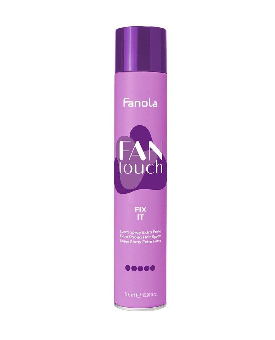 Fixativ Extra Puternic - Fantouch Fix It Extra Strong Hair Spray 500ml - Fanola - HNIcosmetice.ro