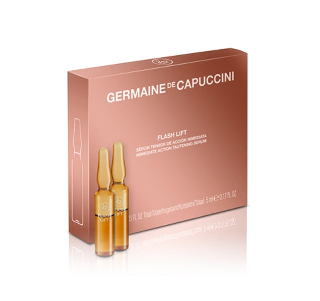 Ser Cu Actiune Imediata - Efect Lifting Instant - Options Line Flash Lift Immediate Action Tautening Serum 5x1ml - PP Germaine de Capuccini