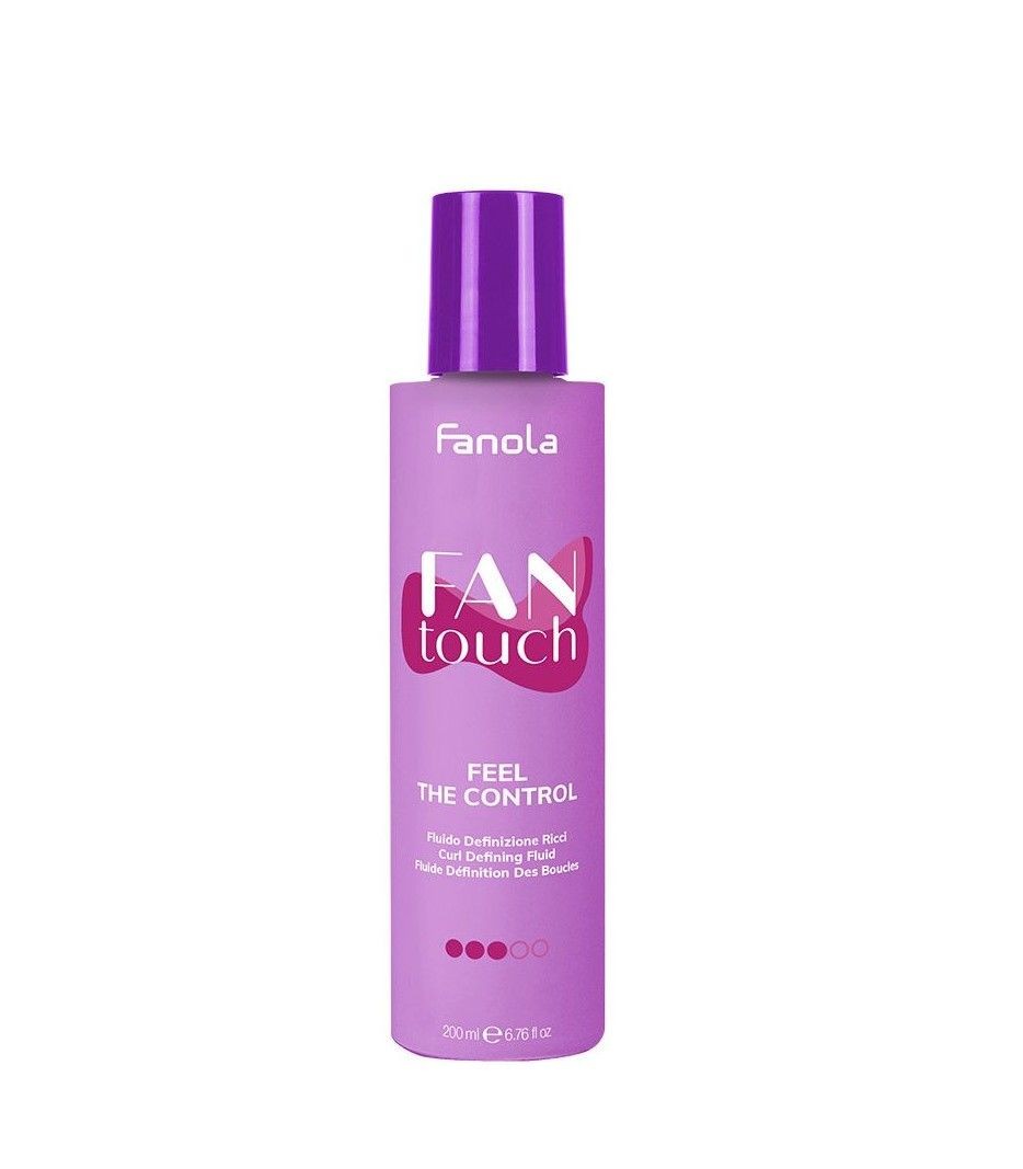 Fluid pentru Definirea Buclelor - Fantouch Feel the Control Curl Defining Fluid 200ml - Fanola