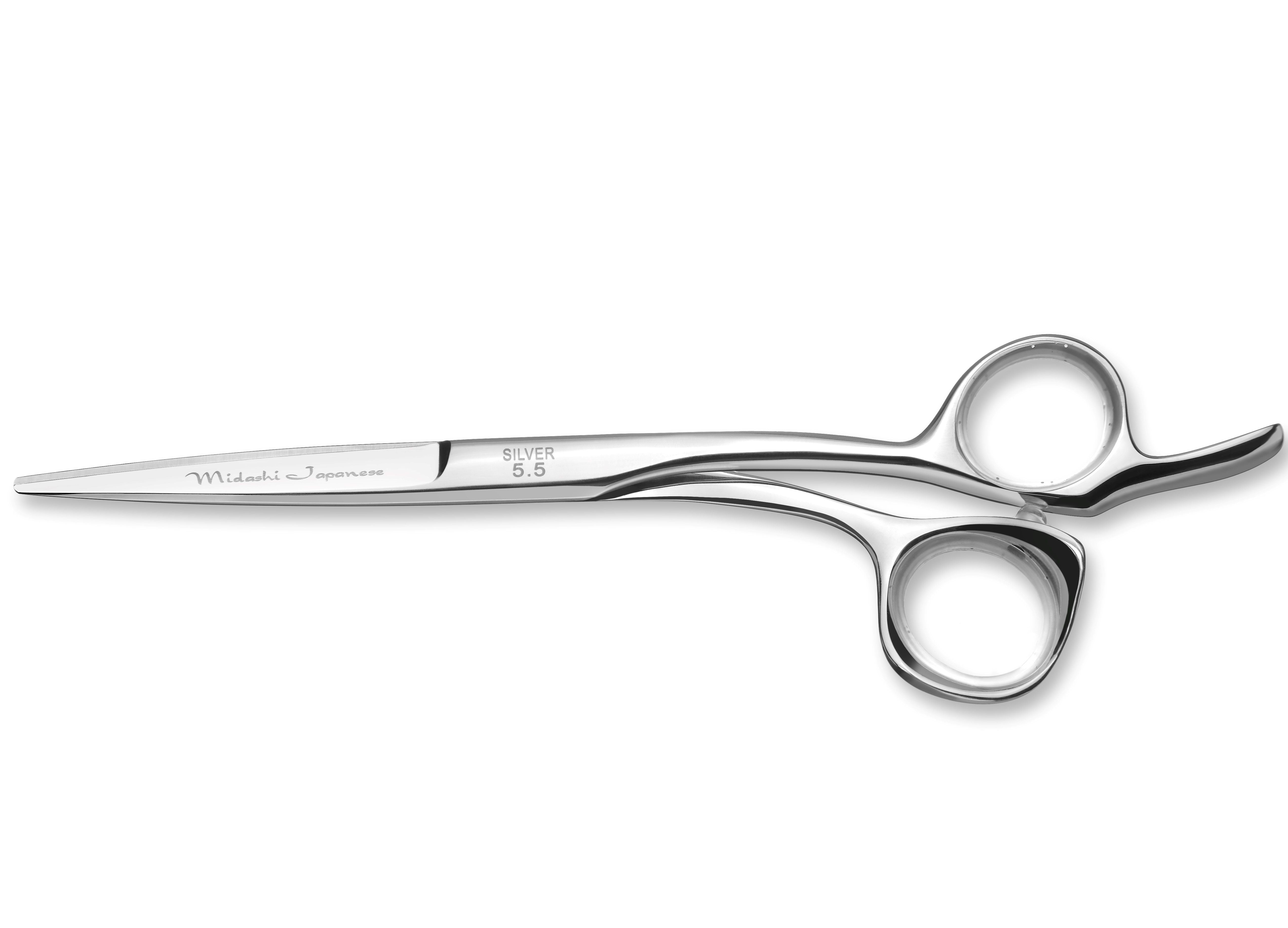 Foarfeca pentru Tuns - Silver 5.5 Inch - 14cm - Midashi Japanese - HNIcosmetice.ro