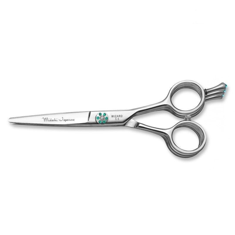 Foarfeca Tripla pentru Tuns - Wizard 5.5 Inch - 14cm - Midashi Japanese - HNIcosmetice.ro