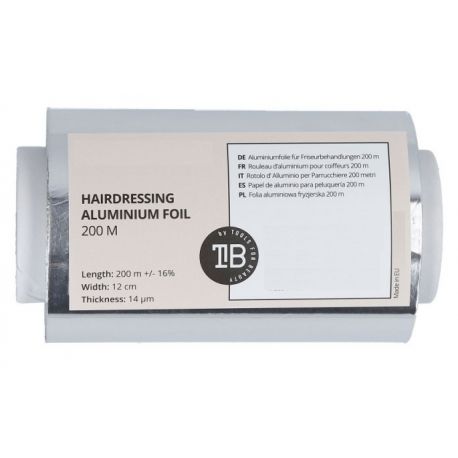 Folie pentru Suvite din Aluminiu 200m - Hairdressing Aluminium Foil - Lussoni - HNIcosmetice.ro