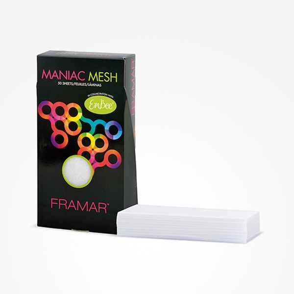 Folie pentru Suvite si Balayage din Hartie Epe - Maniac Mesh 50 Buc -  Framar