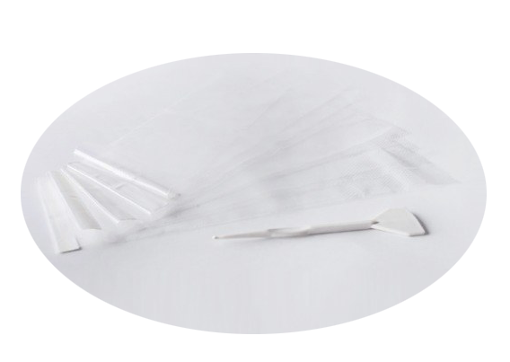 Folii pentru Suvite Autoadezive Transparente cu Ac - Streaking Sheet and Spatula Hook 100 Buc + 1 Buc - Bifull - HNIcosmetice.ro