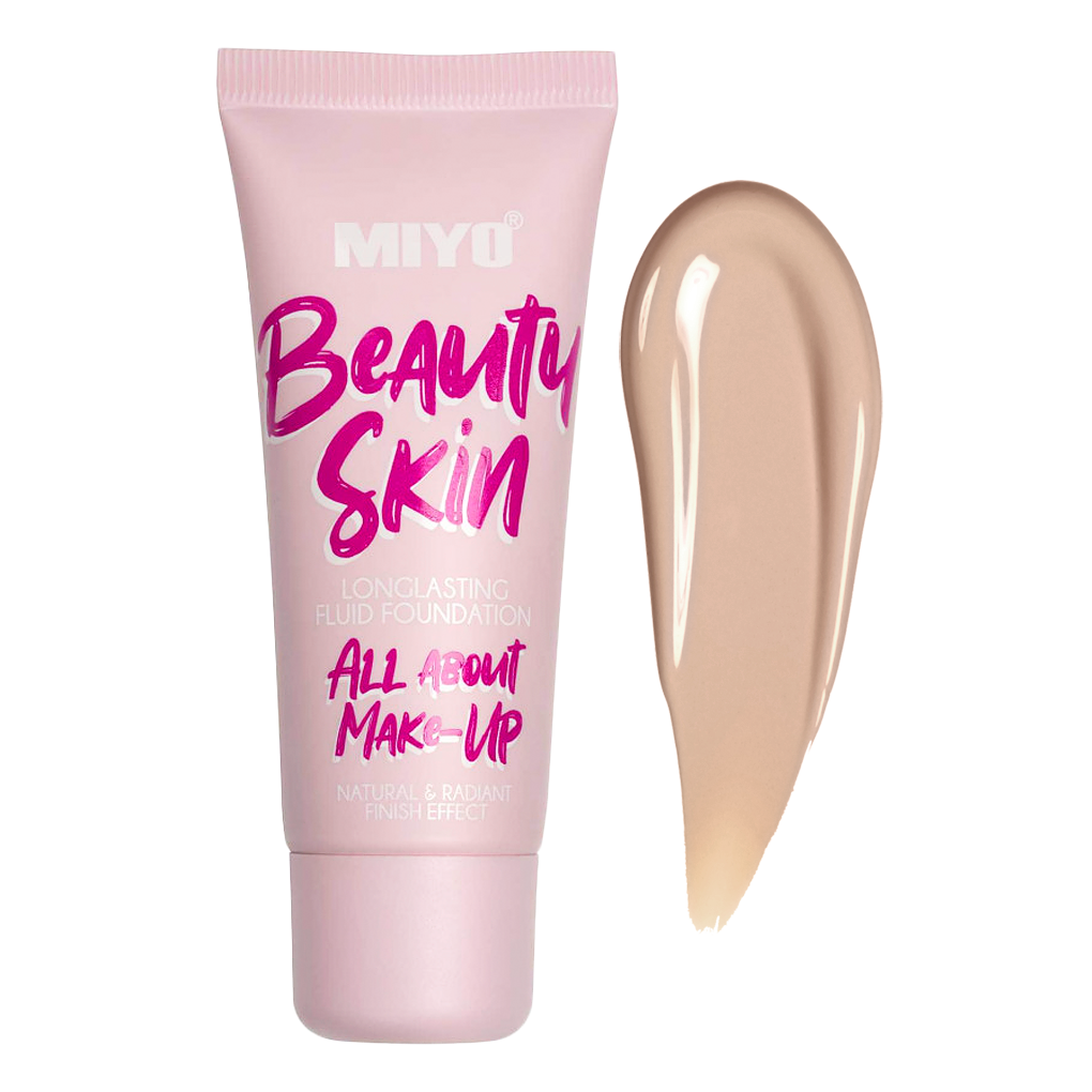 Fond De Ten - Beauty Skin Foundation Beige Nr.04 - MIYO - HNIcosmetice.ro