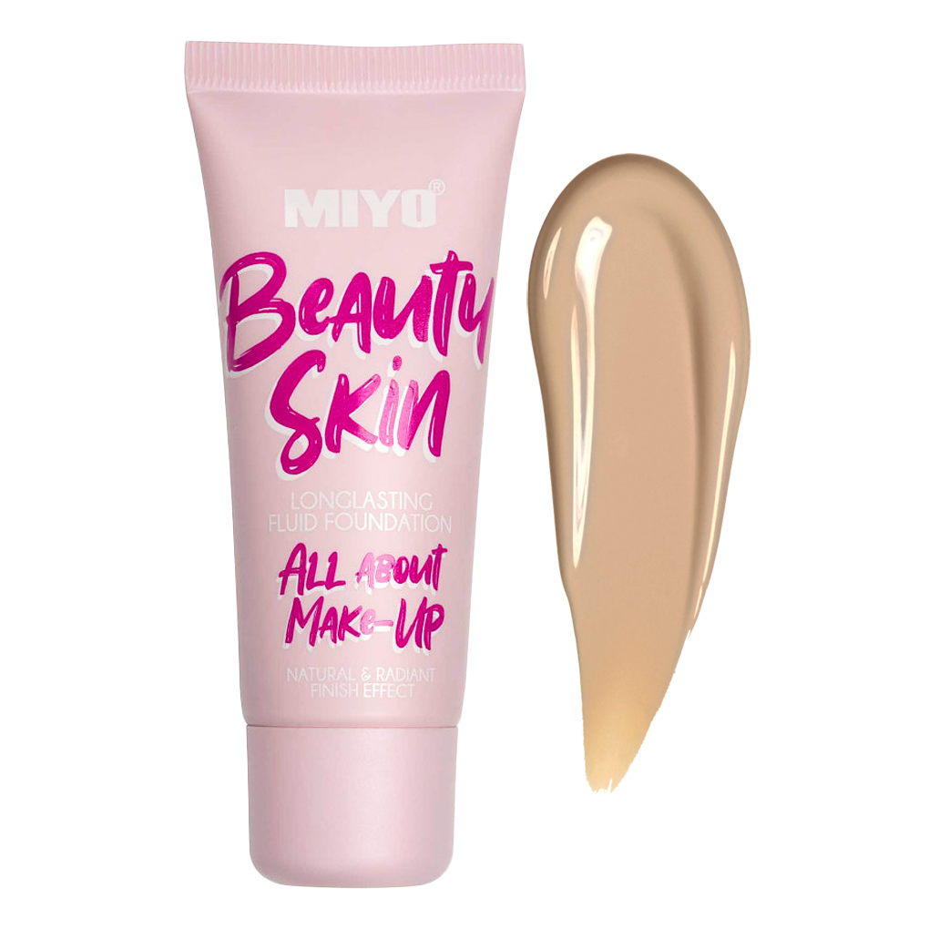 Fond De Ten - Beauty Skin Foundation Nude Nr.03 - MIYO - HNIcosmetice.ro
