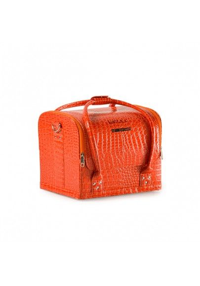 Geanta pentru Produsele de Machiaj - Professional Tool Bag Small Retro Orange - Bifull - HNIcosmetice.ro