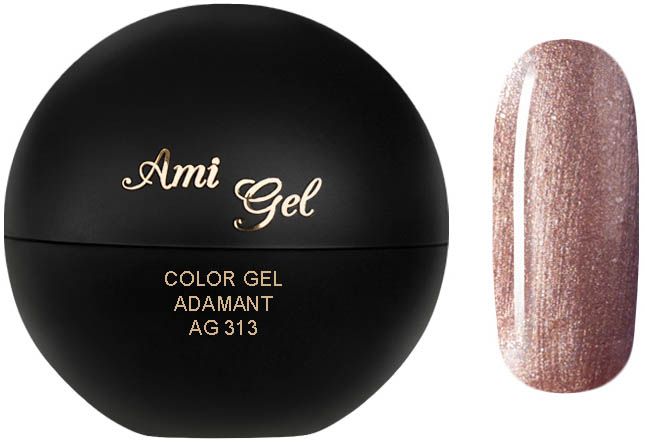 Gel Colorat - Soak Off Color Gel Adamant AG313 5gr - Ami Gel - HNIcosmetice.ro