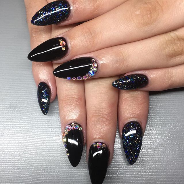 Gel Colorat - Soak Off Color Gel Black Star AG341 5gr - Ami Gel