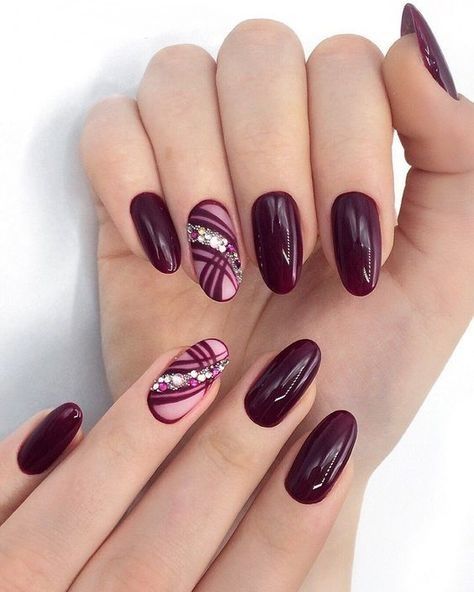 Gel Colorat - Soak Off Color Gel Burgundy AG339 5gr - Ami Gel