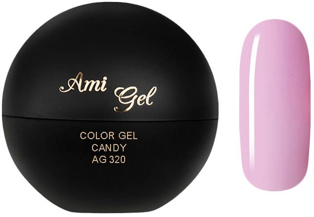 Gel Colorat - Soak Off Color Gel Candy AG320 5gr - Ami Gel - HNIcosmetice.ro