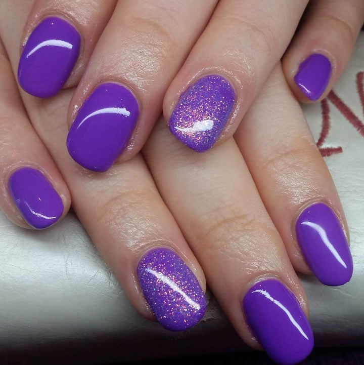Gel Colorat - Soak Off Color Gel Purpura AG308 5gr - Ami Gel