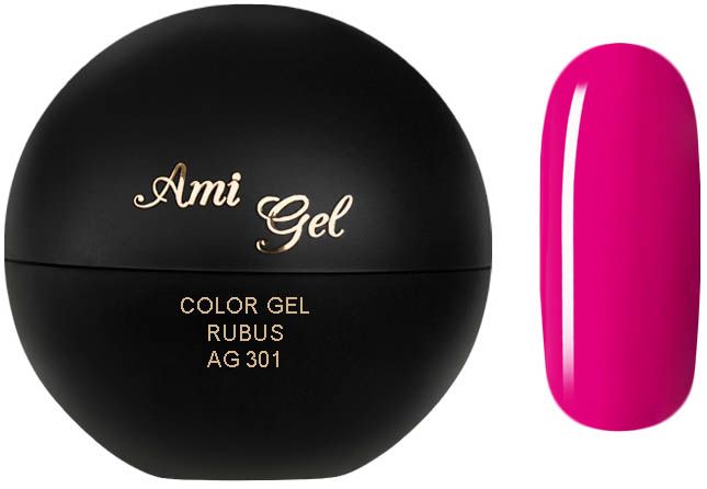 Gel Colorat - Soak Off Color Gel Rubus AG301 5gr - Ami Gel - HNIcosmetice.ro