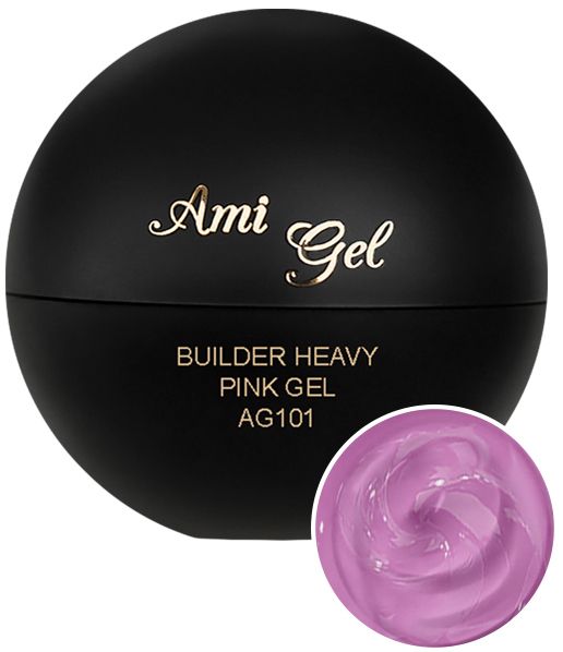 Gel Constructie - Builder Heavy Pink Gel 15gr - AMI GEL