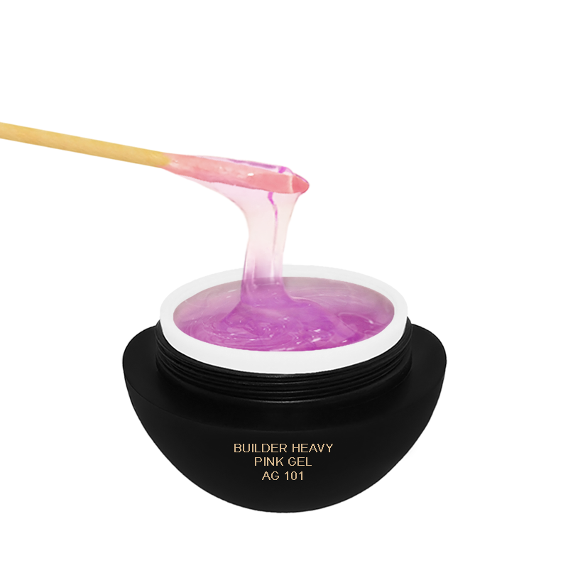 Gel Constructie - Builder Heavy Pink Gel AG101 50gr - Ami Gel - HNIcosmetice.ro