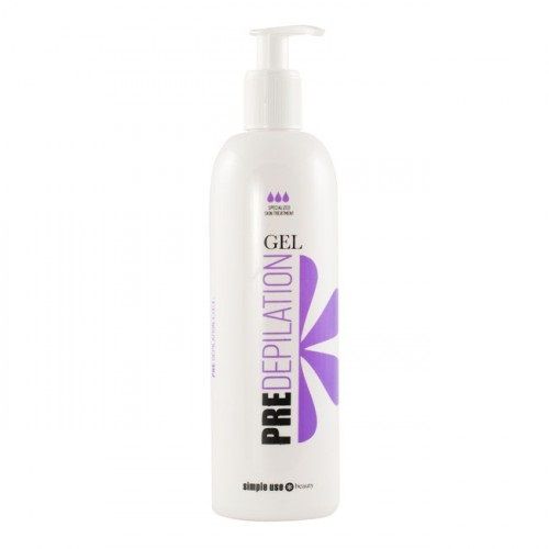 Gel Inainte De Epilare Cu Ceara - Pre Depilation Gel 400ml - SIMPLE USE