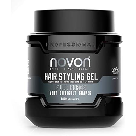 Gel pentru Par cu Fixare Ultra Puternica - Hair Styling Gel Full Force 700ml - Novon - HNIcosmetice.ro