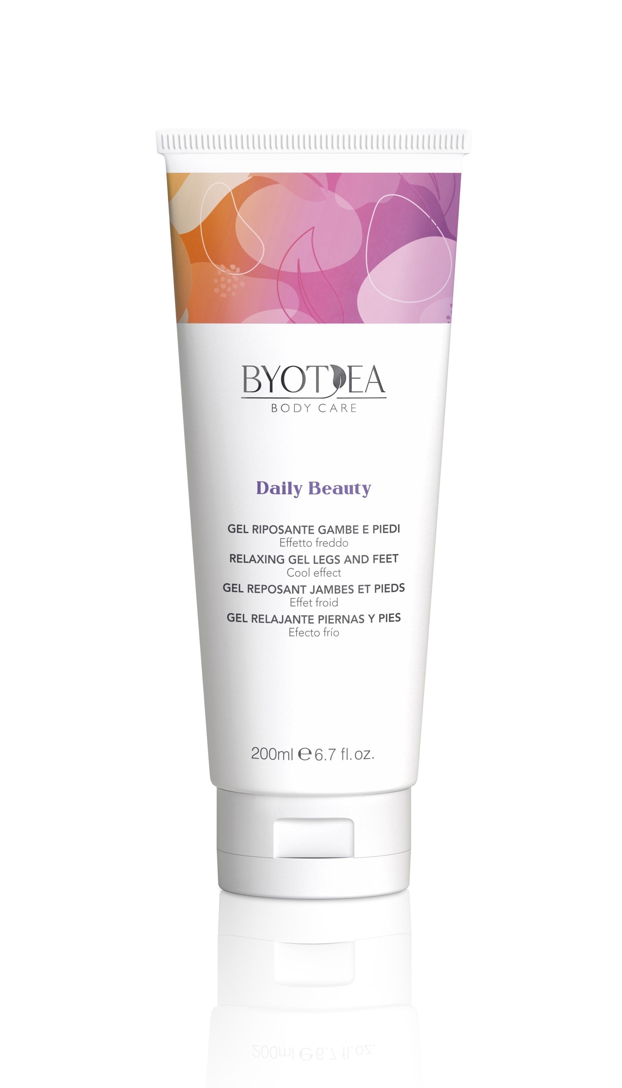Gel Relaxant cu Efect Racoritor pentru Picioare si Calcaie - Daily Beauty Relaxing Gel Legs and Feet Cool Effect 200ml - Byotea - HNIcosmetice.ro