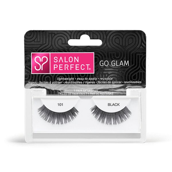 Gene False Banda - 101 Demi Black Go Glam - SALON PERFECT - HNIcosmetice.ro