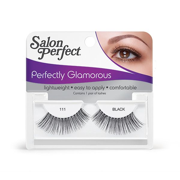 Gene False Banda - 111 Black Perfectly Glamorous - SALON PERFECT - HNIcosmetice.ro