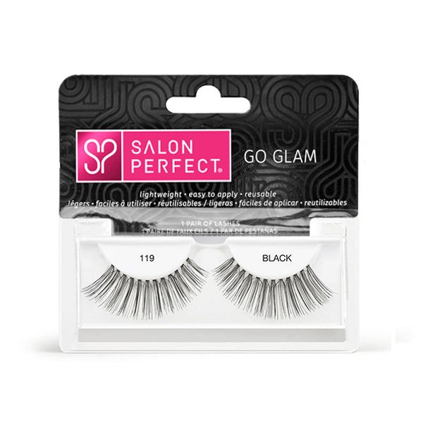 Gene False Banda - 119 Black Go Glam - SALON PERFECT - HNIcosmetice.ro