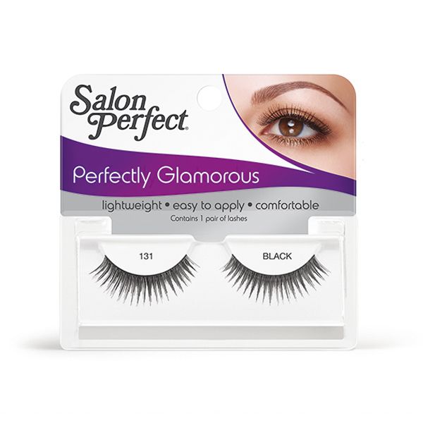 Gene False Banda - 131 Black Perfectly Glamorous - SALON PERFECT - HNIcosmetice.ro