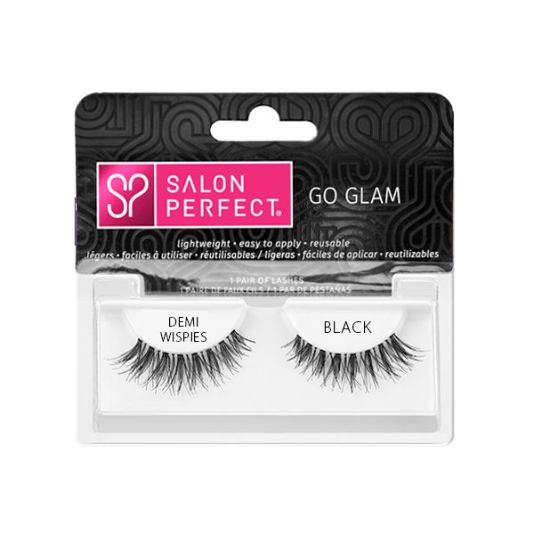 Gene False Banda - Demi Wispies Black Go Glam - SALON PERFECT - HNIcosmetice.ro