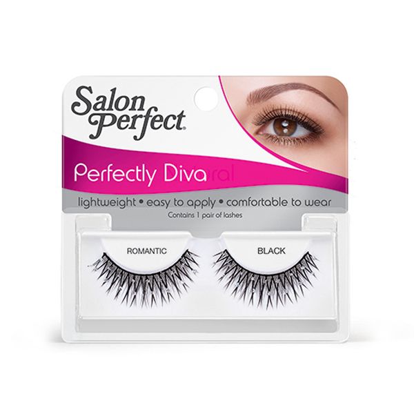 Gene False Banda - Romantic Black Perfectly Diva - SALON PERFECT - HNIcosmetice.ro