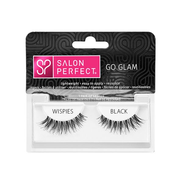 Gene False Banda - Wispies Black Go Glam - SALON PERFECT - HNIcosmetice.ro