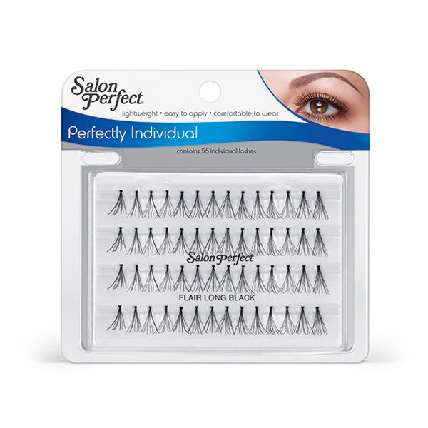 Gene False Smocuri Cu Nod - Long - Black Individual Naturals - SALON PERFECT - HNIcosmetice.ro