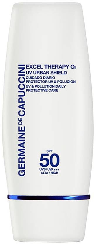 Crema de Protecție Zilnică Anti-poluare și UV - Excel Therapy O2 UV Urban Shield Pollution Protective Care 30ml - PP Germaine de Capuccini