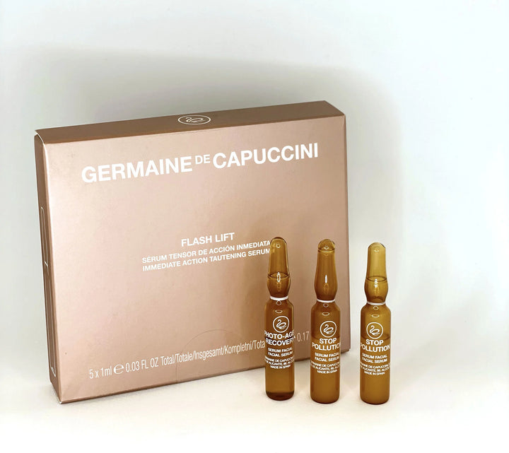Ser Cu Actiune Imediata - Efect Lifting Instant - Options Line Flash Lift Immediate Action Tautening Serum 5x1ml - PP Germaine de Capuccini