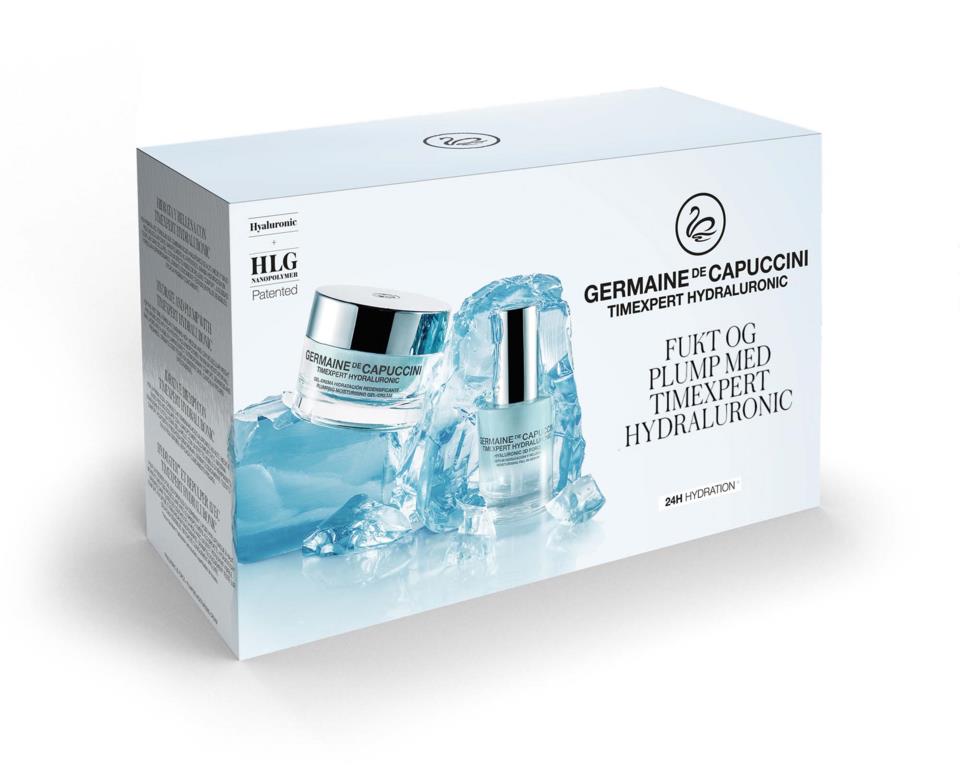 Set Crema si Ser Facial cu Acid Hialuronic - Timexpert Hydraluronic Rich Cream 50ml + Serum 3D Force 30ml Promo Set - PP Germaine de Capuccini