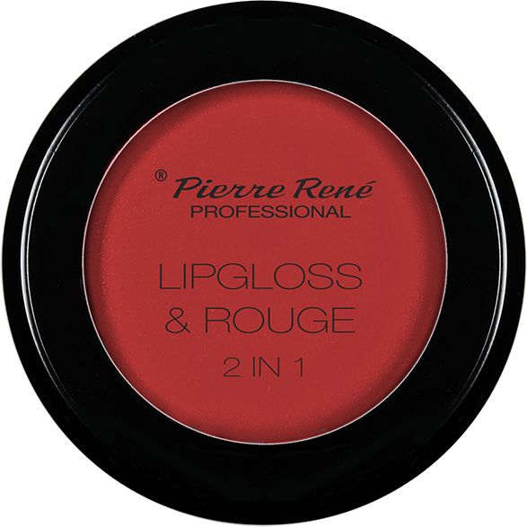 Gloss & Blush - Lipgloss & Rouge 2 In 1 Bull Red Rug Nr.05 - PIERRE RENE