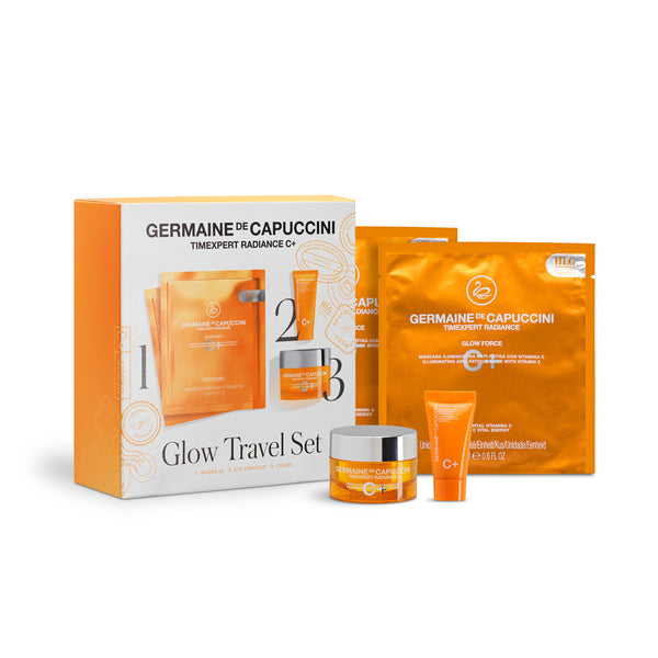 Set Facial de Luminozitate pentru Calatorie - Timexpert Radiance C+ Glow Travel Set - PP Germaine de Capuccini