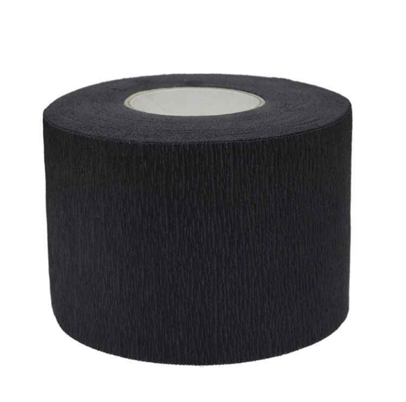 Gulere Protectie Coafura Negre de Unica Folosinta - Black Neck Paper 100 Buc - Bifull