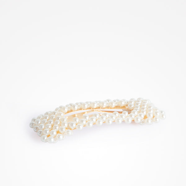 Agrafa de Par Eleganta cu Perle - Fashion Pearl Square Nr 1 Hairpin - Bifull