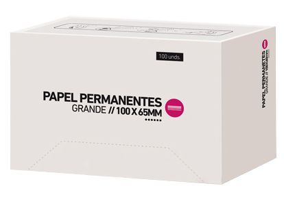 Hartie pentru Permanent Mare - Papel Permanentes 100x65mm 100 Buc - Bifull - HNIcosmetice.ro