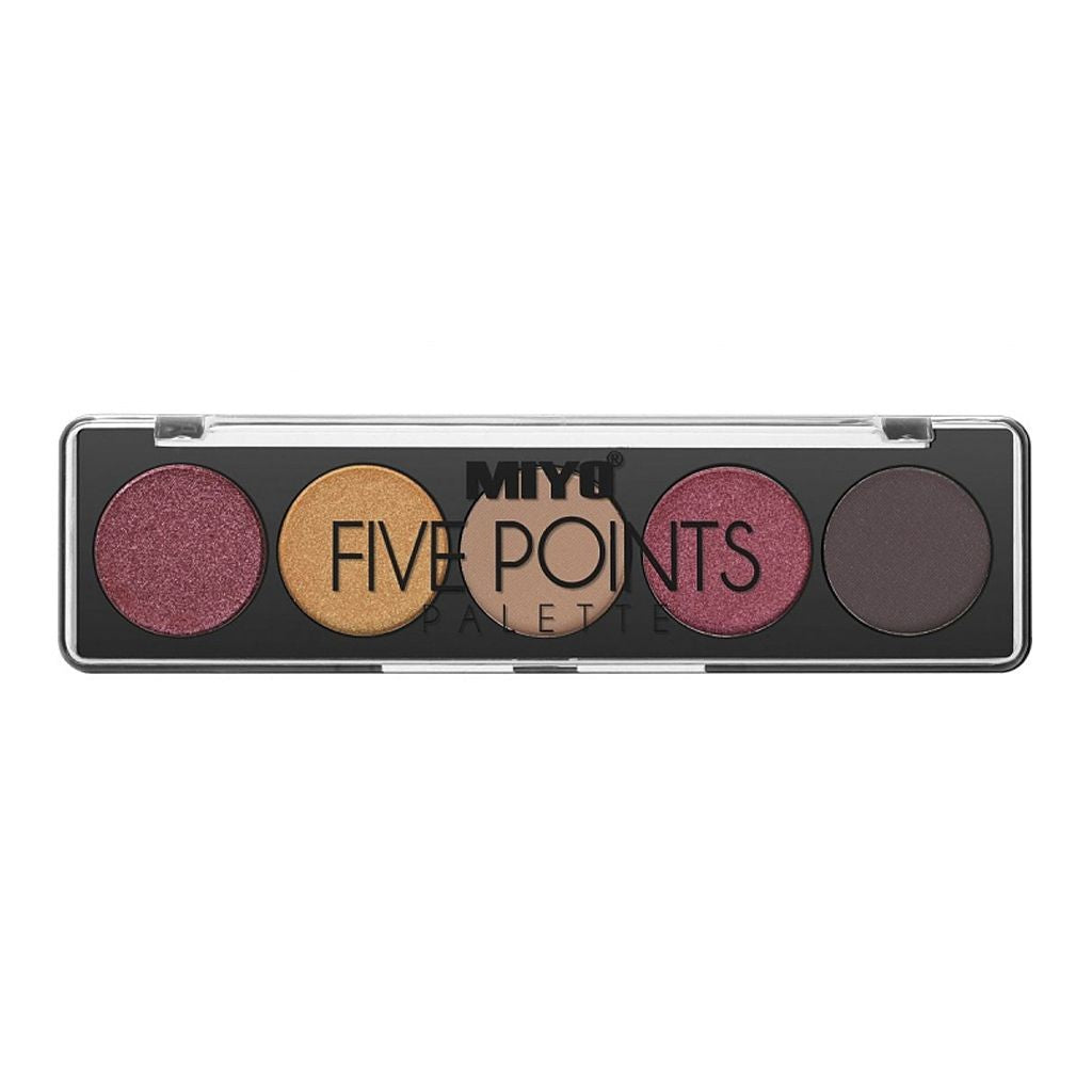 Holy Grail Paleta Fard Pleoape Five Points Nr.16 - MIYO - HNIcosmetice.ro