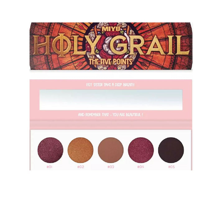 Holy Grail Paleta Fard Pleoape Five Points Nr.16 - MIYO