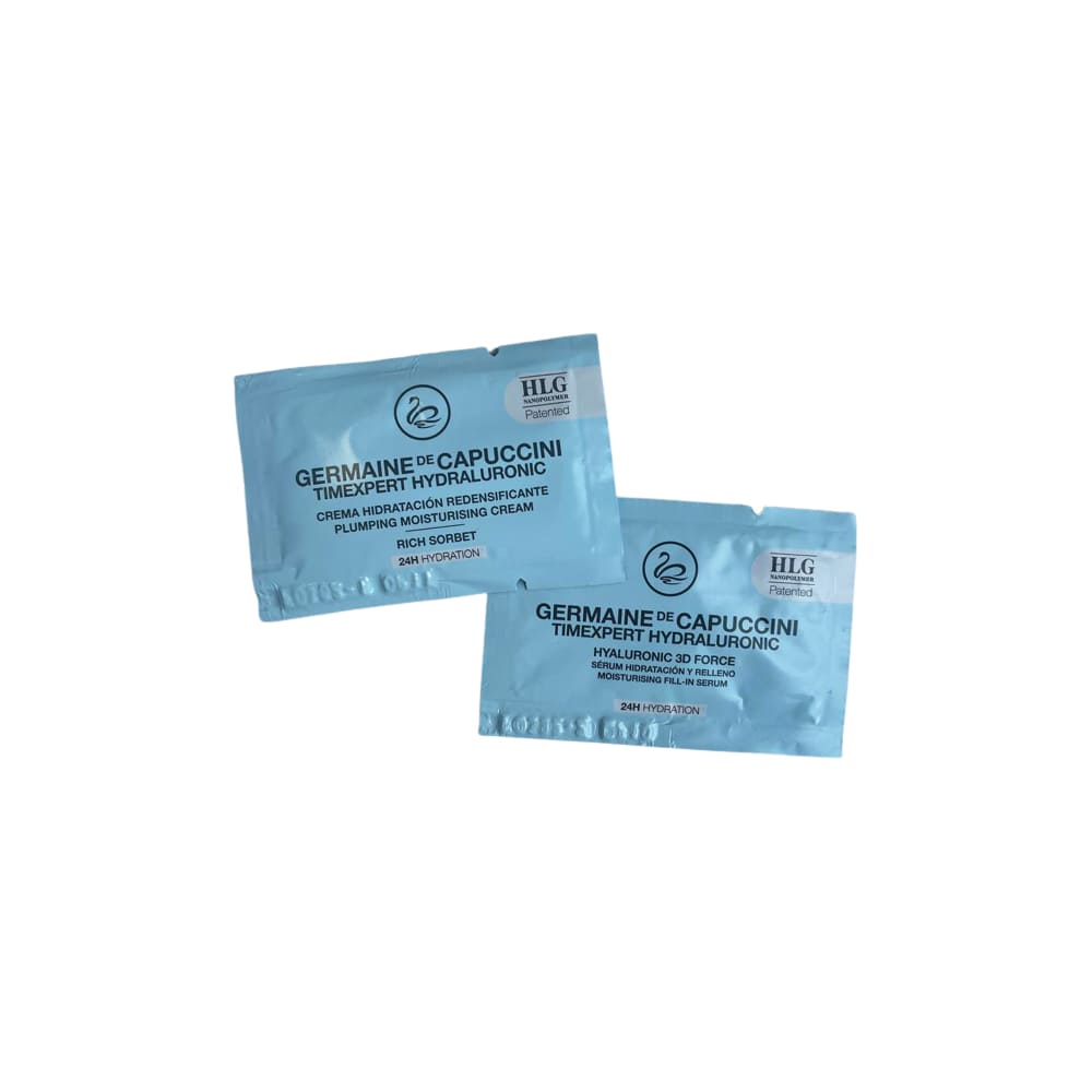 Tester Ser si Crema - Timexpert Hydraluronic 3D Fill _In Serum 2ml + Soft Sorbet Cream 2ml Flyer - FOC Germaine de Capuccini