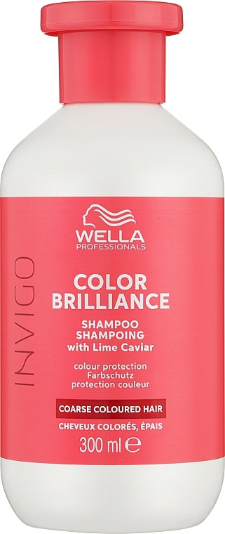 Sampon pentru Par Vopsit Aspru si Gros - Invigo Color Brilliance Coarse Shampoo 300ml - Wella