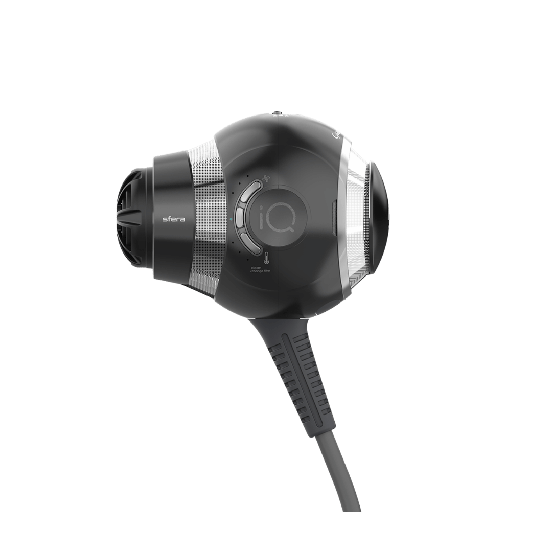 Uscator de Par -  IQ3 Sfera Black - Ga.ma