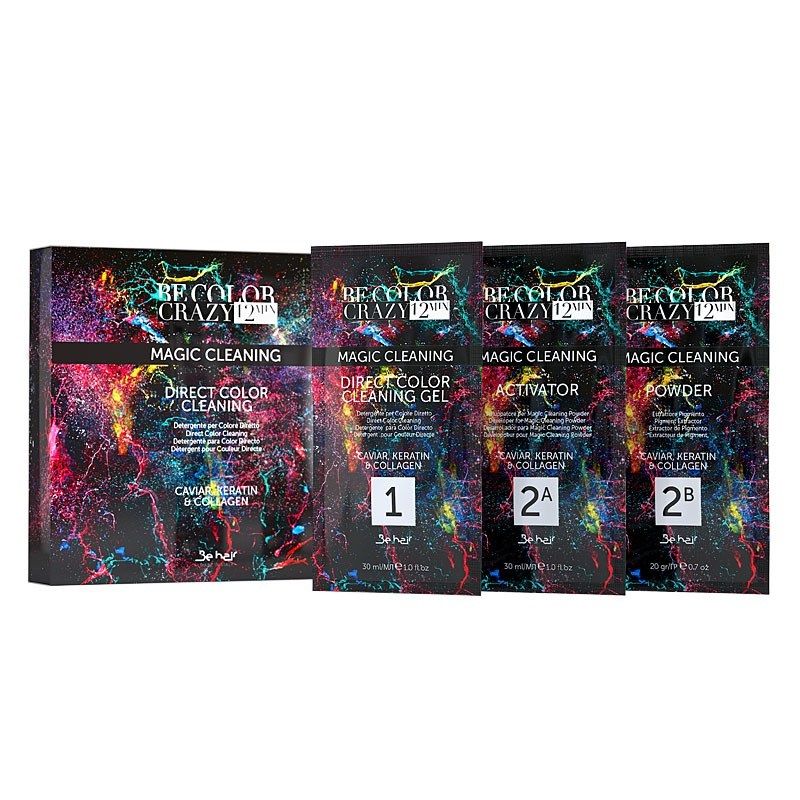 Kit pentru curatarea culorilor directe - Be Color Magic Cleaning - Be Hair - HNIcosmetice.ro