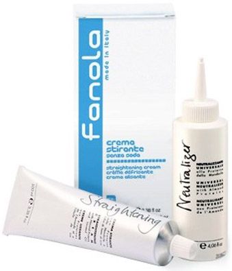 Kit pentru Indreptarea Permanenta a Parului - Kit Mono-Dose CS Straightening Cream - Fanola - HNIcosmetice.ro